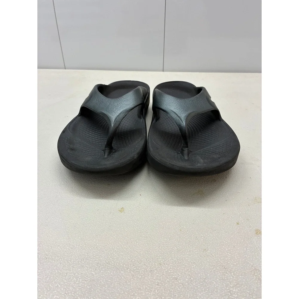 Oofos OOriginal Sport Recovery Sandals Black Graphite Mens 9 Womens 11 EU 42